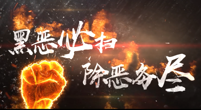 黑恶必扫 除恶务尽